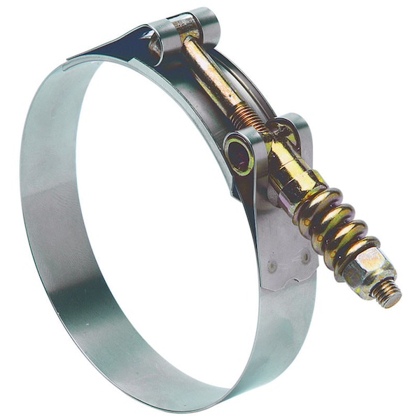 B & K Ideal Tridon Tridon 4-9/16 in. 4-7/8 in. SAE 456 Hose Clamp Stainless Steel Band Spring Loaded T-Bol 300300456553 - main
